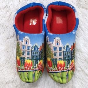 4/$20 The Wooden Shoe Clog Amsterdam Slippers